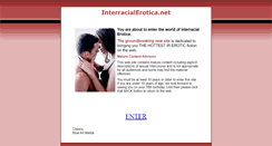 Desktop Screenshot of interracialerotica.net