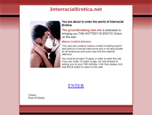 Tablet Screenshot of interracialerotica.net